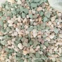 批发供应绿色水洗石 水磨石 建筑地面施工用水洗石子
