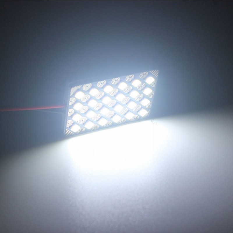 Car LED flat reading light 2835 24SMD super bright 24 light room light high-grade 24V car truck light board