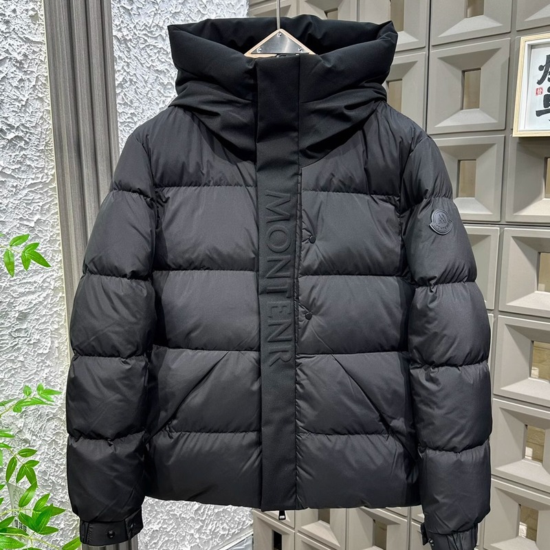 冬季2025新款黑武士羽绒服连帽加厚保暖宽松男女白鸭绒外套潮黑色|undefined