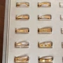 开口新款镶锆石小众指环