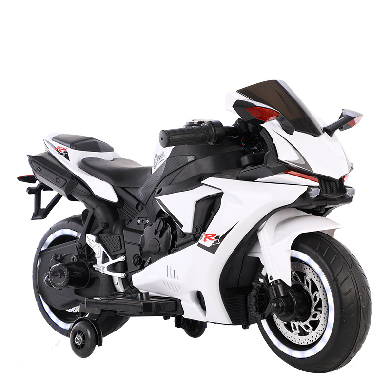 Motocicleta Eléctrica Infantil Tamaño Grande Recargable image 6