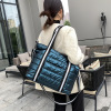 Winter trend down jacket for leisure with down, handheld one-shoulder bag, shoulder bag, Korean style