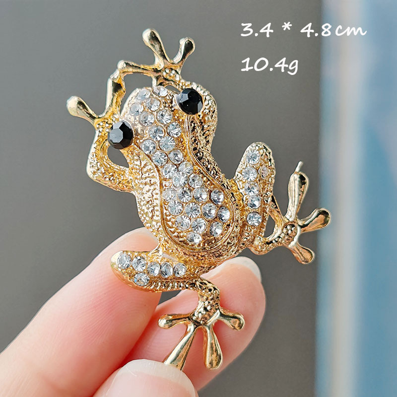 Cartoon Style Animal Alloy Inlay Rhinestones Unisex Brooches display picture 2