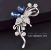 Big high-end metal brooch lapel pin, sophisticated pin, European style