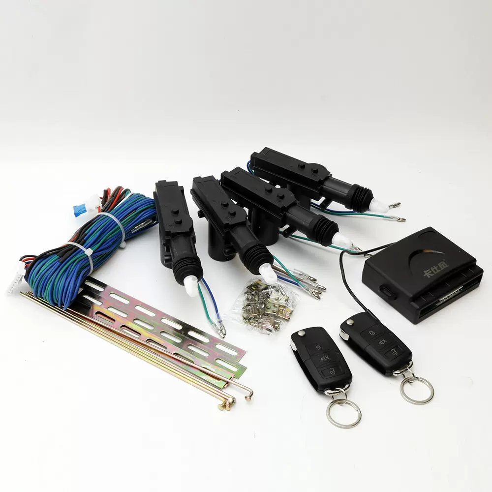 厂家直销蓝牙电车门锁马达防盗闭锁器遥控锁车12V汽车遥控中控锁