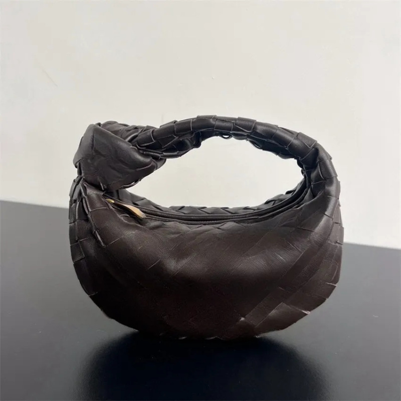 Spot BV フレンチハイエンド織りバッグ、女性用、多用途、トレンディなショルダー脇の下バッグ、ニッチな質感のハンドバッグ|undefined