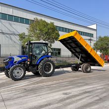 拖拉机牵引拖车斗家用农用机器大容量液压自卸翻车斗抗造耐压耐磨