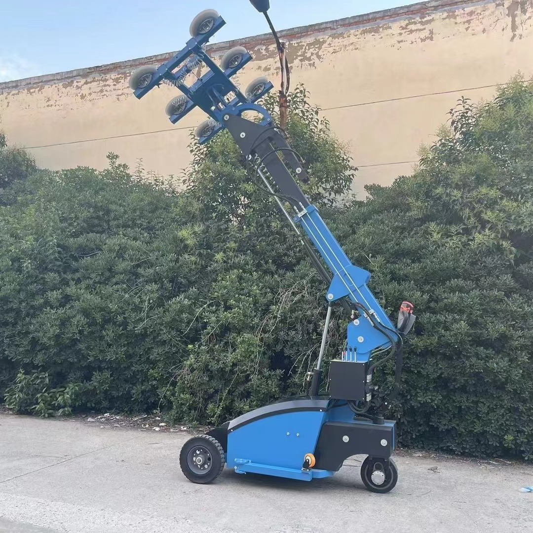普尔夫重型真空玻璃幕墙吸吊机电动旋转翻转大吸力真空吸盘厂家