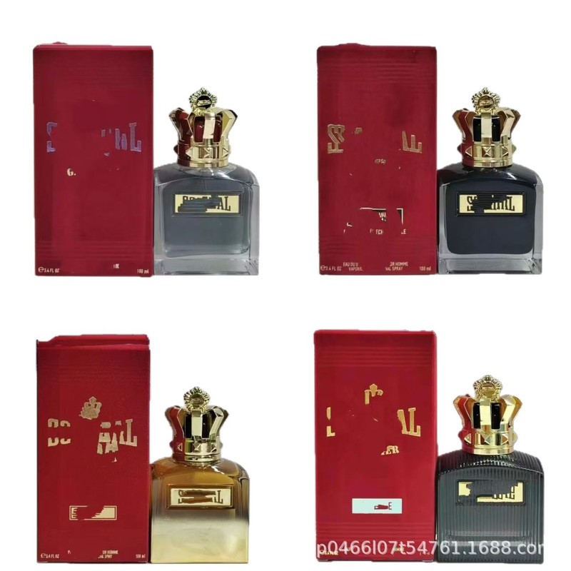 跨境外贸丑闻皇冠男士香水100ml淡香/浓香/精粹版男士香水100ml|undefined