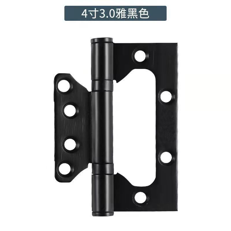 親子ヒンジ木製ドア黒 4inch 5inch ステンレス鋼スリーインワンドアストッパーセット卸売キャビネットドアメーカー|undefined