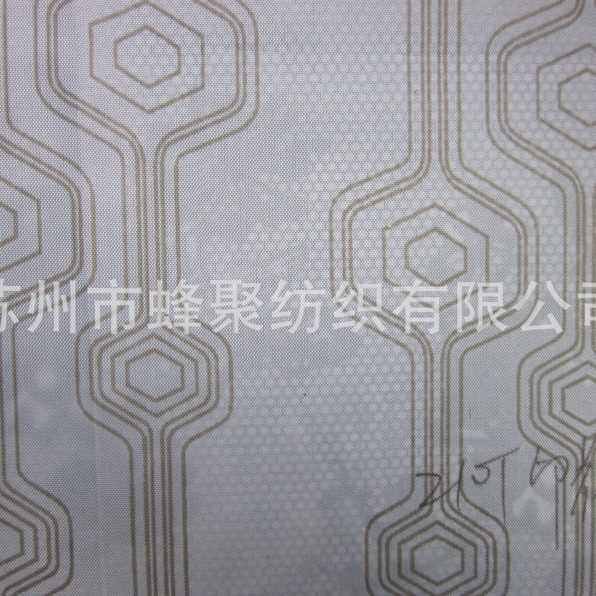 源头厂家供应各个规格印花210Dpu涂层箱包里布多用途