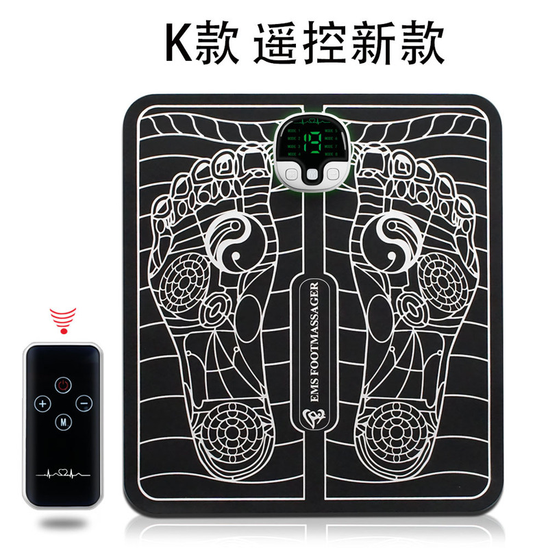 新しいスマート EMS マッサージフットマット美脚器具足裏パルス理学療法器具微電流足ツボマッサージャー|undefined