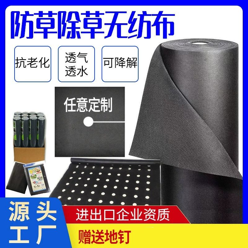 Внешняя торговля черными травянистыми неткаными тканью