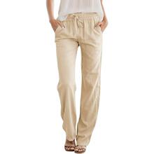 C 38514 Linen Drawstring Wide Pants ����������ȿ�羳��