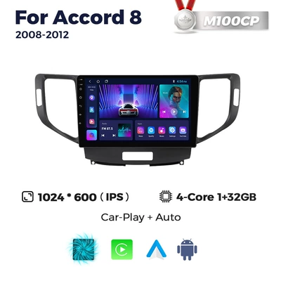 DVD Navigation sipelarui Accord8 Acura TSX - m100s-132-quad-core-wifi-version