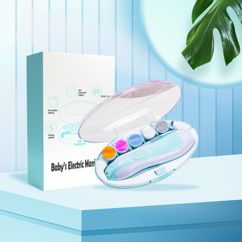 Baby nail polisher wholesale Newborn electric nail polisher Anti-pinch nail clipper nail clipper manufacturer
