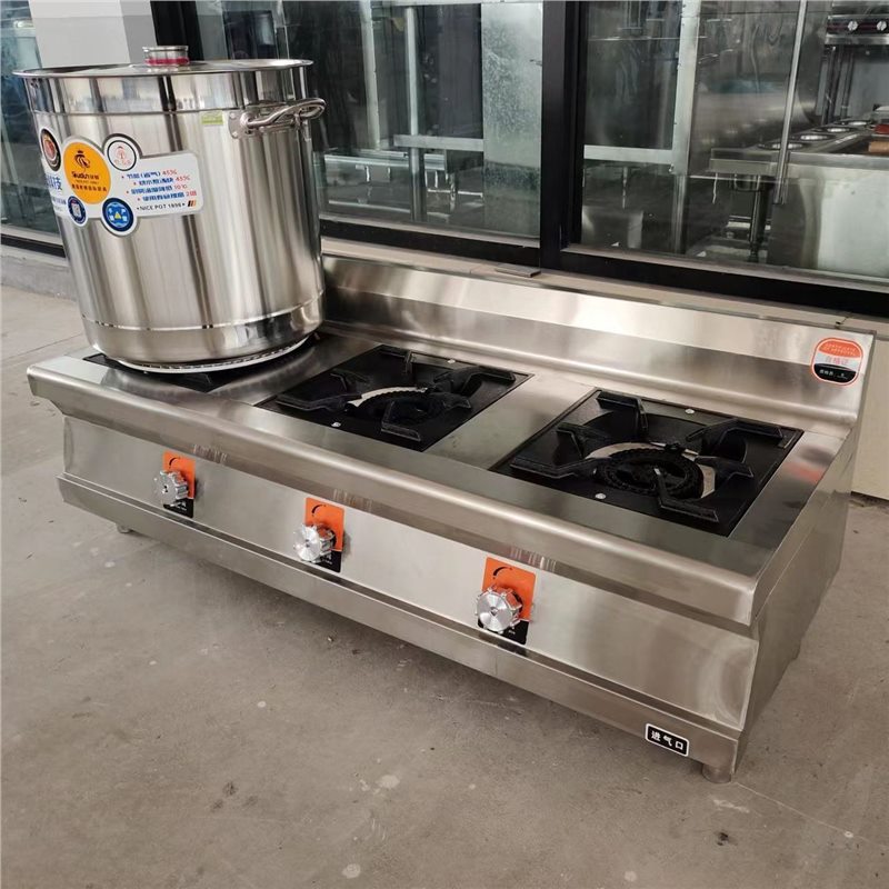 horno de cocción de gachas de acero inoxidable comercial horno de cocción de gachas de alta presión horno de sopa de suspensión