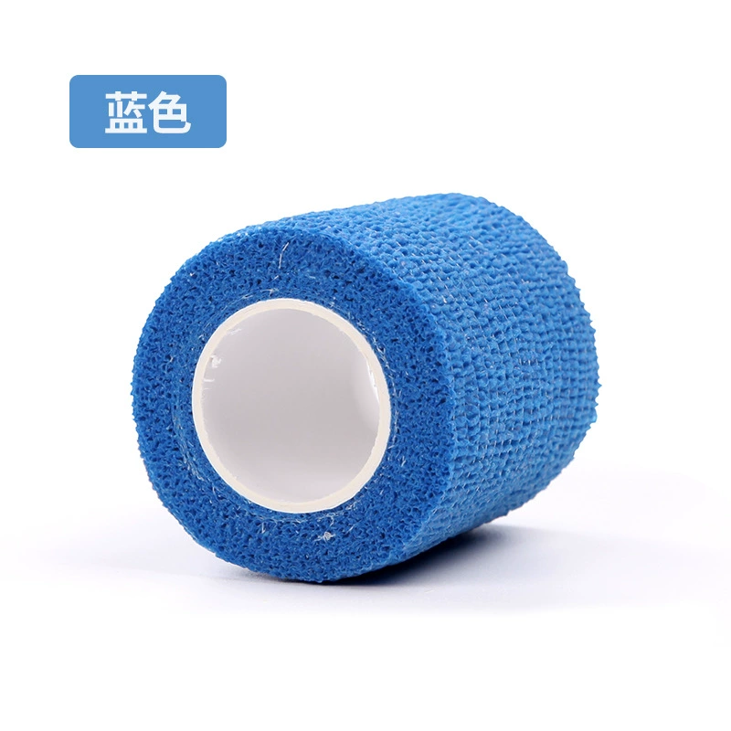 Self‑adhesive elastic bandage, breathable non‑woven roll, 6×5×5 cm, multiple colors