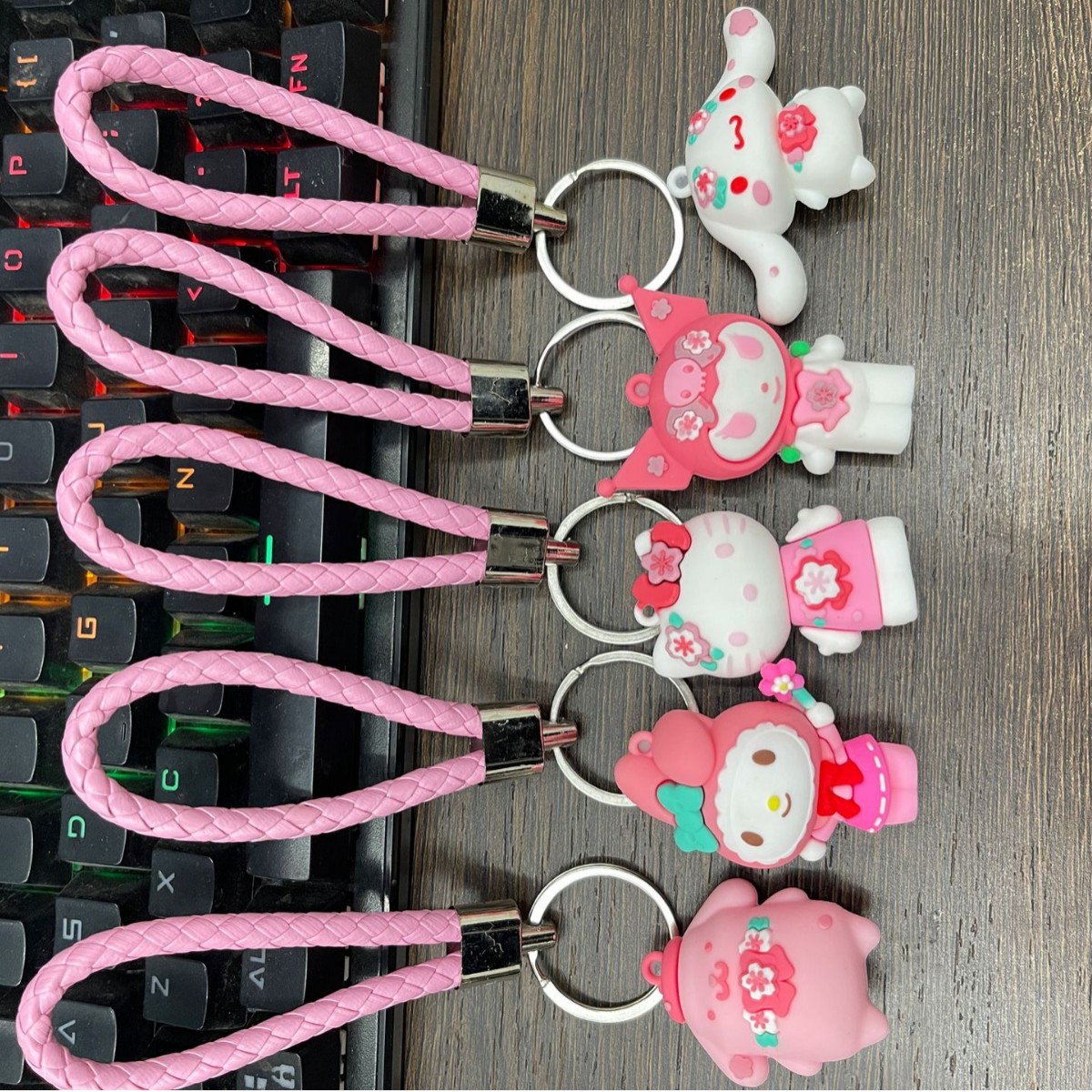 벚꽃 인형 혼합 스타일
