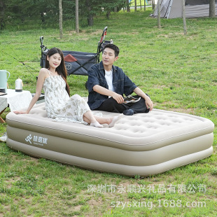 Factory Direct in stock Home Outdoor Camping Camping Tent Built-in Height Inflatable Mattress with Air Pump