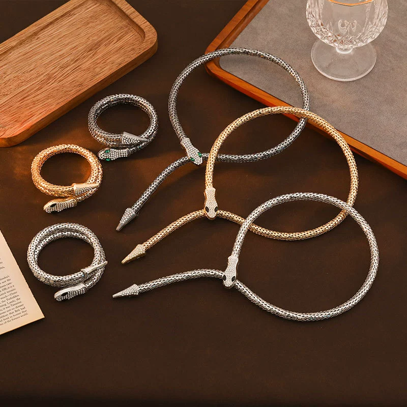 Европейский и американский стиль индивидуальность ретро-змея змея