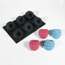 蓝莓树莓覆盆子慕斯蛋糕模 树莓水果冰淇淋甜点布丁烘焙硅胶模具