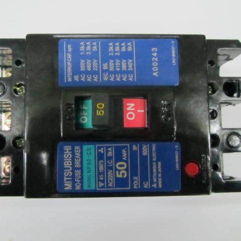 原装正品NF50-CS 3P 50A空气开关塑壳式断路器