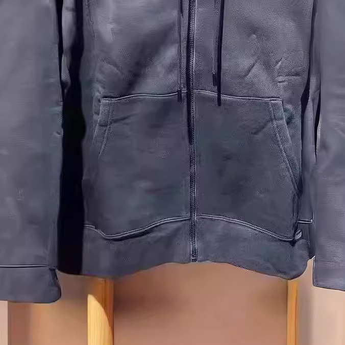 92/ 21566 Men's Full-length Zipper-terry Hooded Casual Jacket