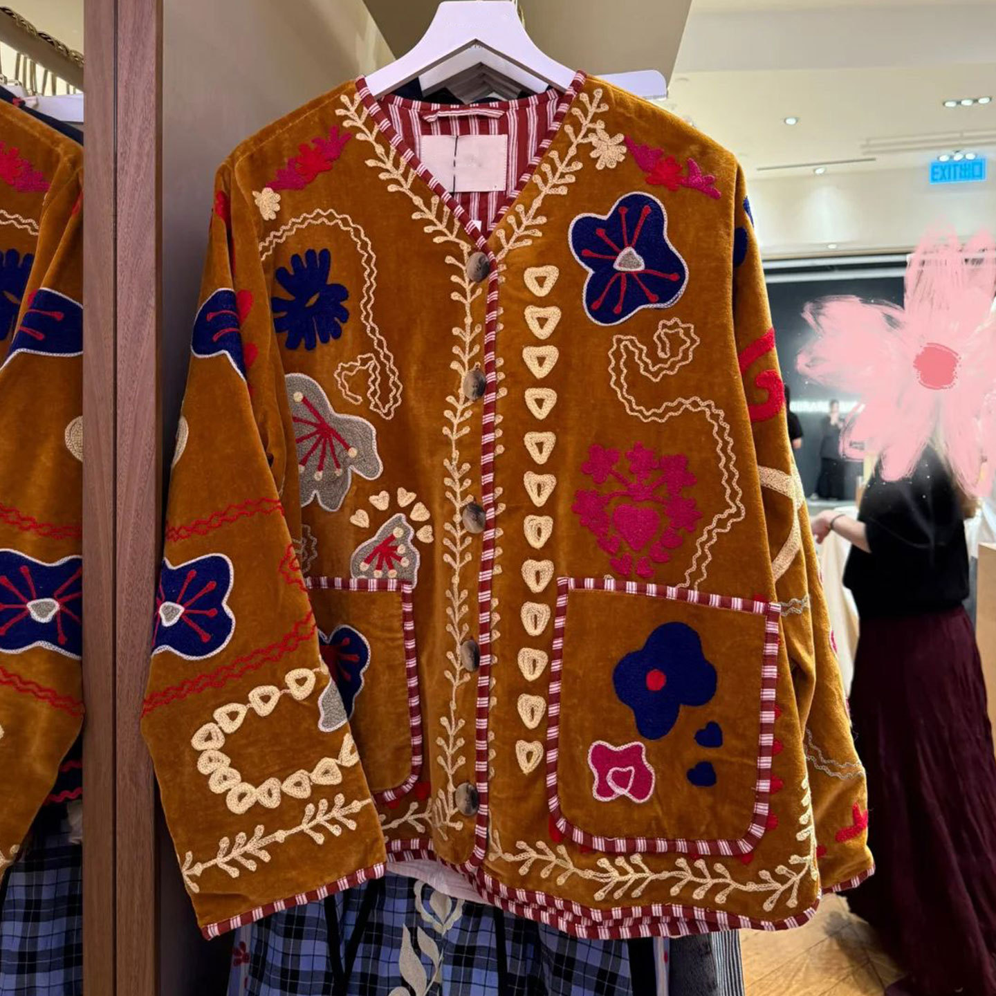 女童外套儿童夹克秋装2025新款民族风穿搭女孩洋气时髦小香风上衣