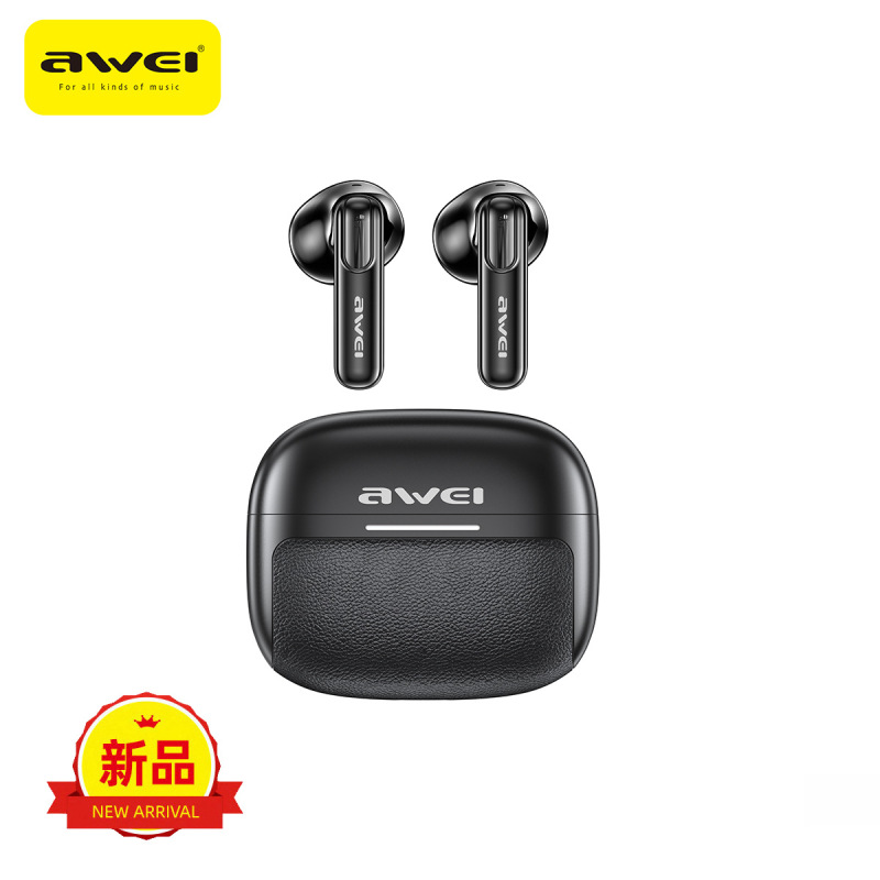 Awei降噪无线耳机华强北长续航半入耳式游戏音乐2025新款蓝牙耳机|undefined