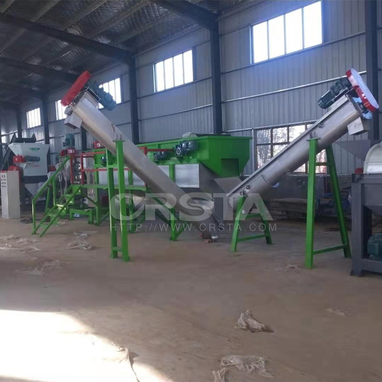 东莞厂家可乐瓶脱标清洗机 PET塑料瓶处理脱标粉碎洗水线