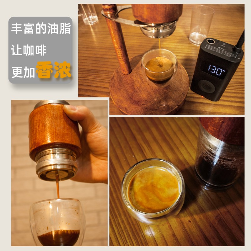 ⇜甄选apsulone气动USB电动不锈钢F便携式萃取手动浓缩咖啡机 家