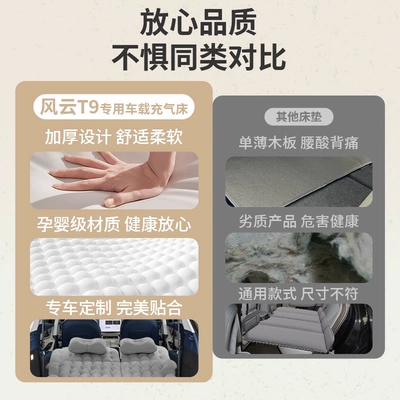 Vehicle-mounted inflatable bed — cars and SUVs