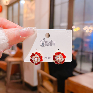�������tɫ�ʯ���黨����Ů s925�y��ﶬ�¿���|�߼��ж��