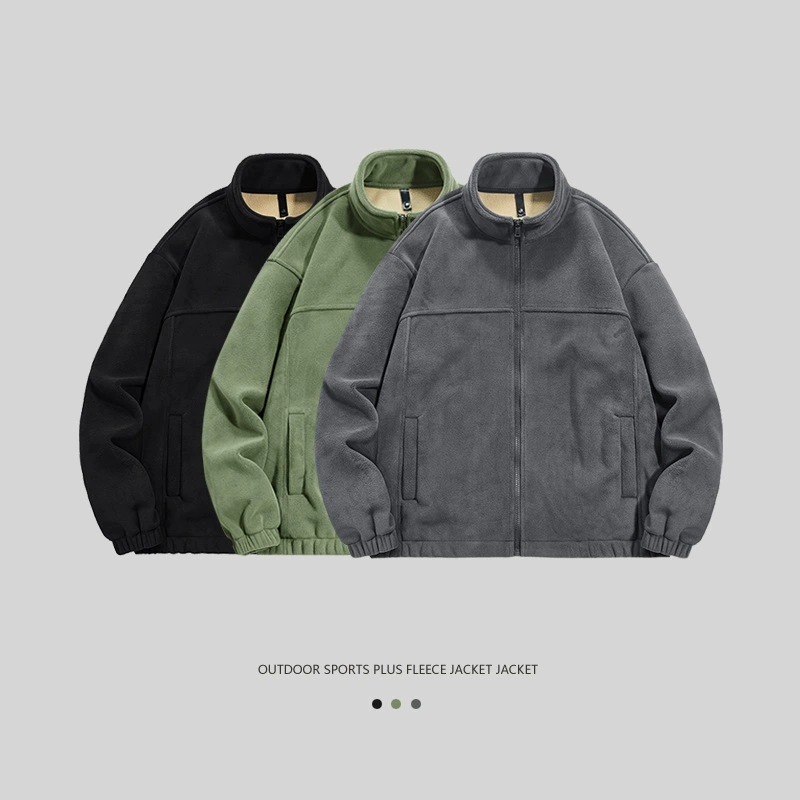 Осенние и зимние тяжелые пуховые теплые куртки для мужчин и женщин кардиган свитер японские толстые пуловеры повседневные куртки на молнии