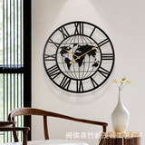 (Трансграничная торговля), креативная карта, беззвучный художественный декор, карманные часы, Amazon