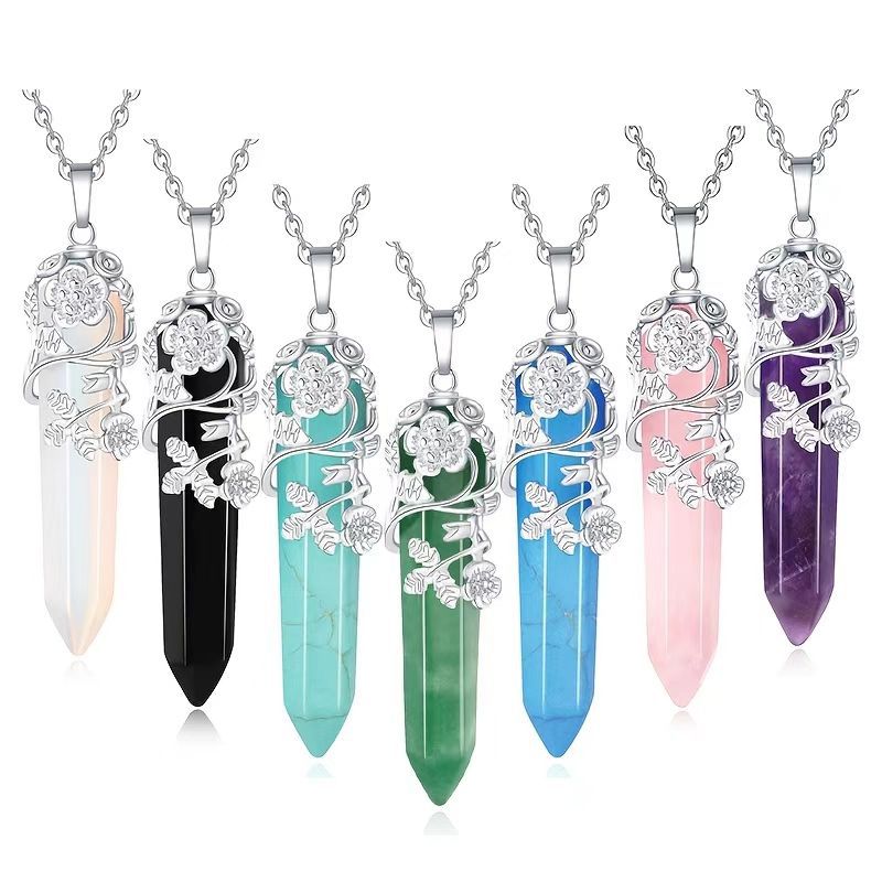 Wholesale Jewelry Elegant Lady Modern Style Geometric Crystal Iron Polishing display picture 1