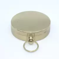 Новые высококачественные металлические подарочные карманные часы с компасом золотого цвета, изысканные принадлежности для кемпинга на открытом воздухе, северная игла