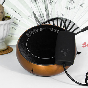 Dianggong Hall tea cooker red copper electric ceramic stove copper pot iron pot silver pot heating tea stove high-grade tea ceremony wire-controlled energy saving