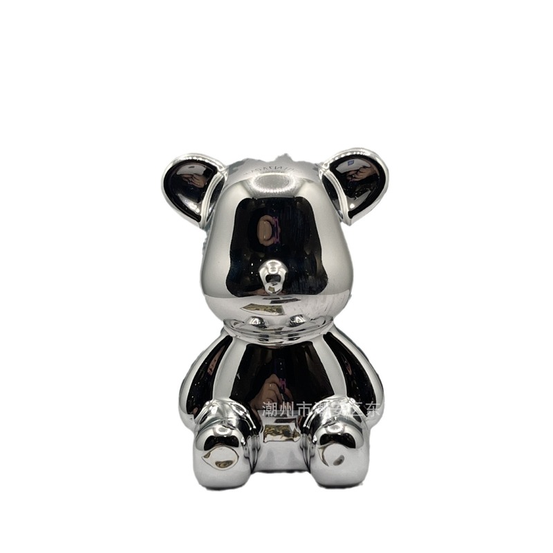 工場卸売暴力クマティッシュボックスホームリビングルームコーヒーテーブルダイニングテーブルティッシュボックス装飾プラスチックカバートップビーズ装飾品|undefined