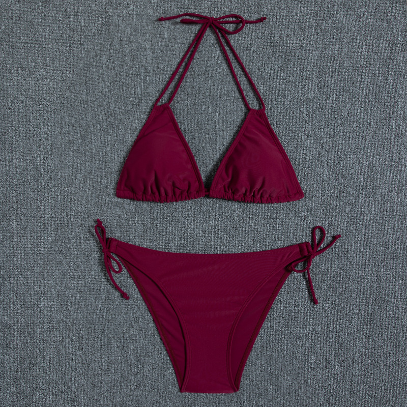 84g Weight Comfort Feel Of Sensation Low Waist Panties Waist Briefs Panties Style Bralette Bra Category Polyester Fabric Type 2 Pieces Set Quantity Swimming Pool, Beach Occasion Comfort Function Ditsy Floral Pattern Triangle Cup Bra Cup Women's Gender Women's Ditsy Floral 2 Pieces Set Bikinis Swimwear 23