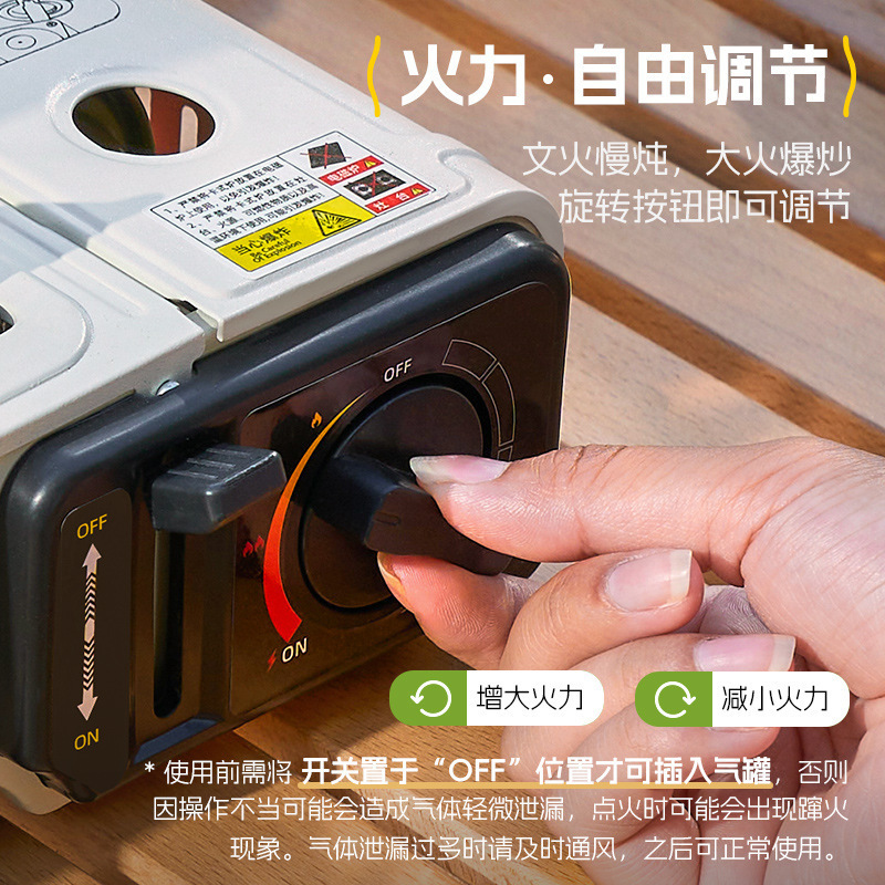 Beishanlang 便利なカセットストーブ バーベキューストーブ アウトドア キャンプ用品 家庭用カードストーブ ガスガスストーブ|undefined