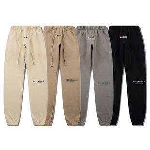 Fog Multi-Line Essentials Autumn and Winter High Street Sweatpants, Casual, Versatile, Trendyy, Simple and Versatile, Leggings