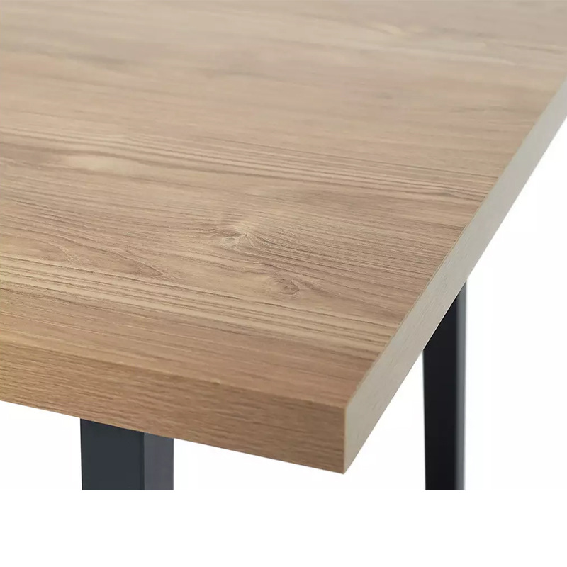 Dunelm exporta mesa de comedor de madera maciza de lujo ligero de alta sensación de mesa mesa de comedor MDF mesa de comedor de madera