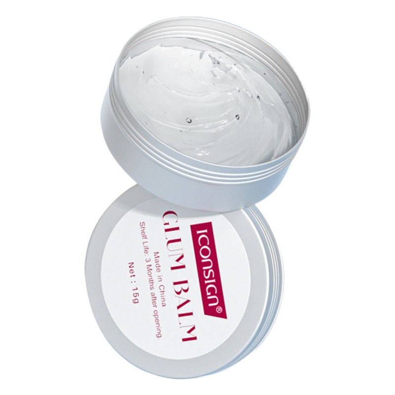 Pegamento sólido de escaldado de pestañas especial transfronterizo adhesivo súper rápido inodoro no fácil de soltar 15g pegamento sólido de pestañas de alta capacidad