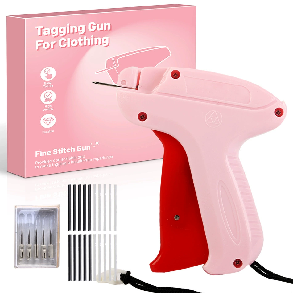 Микро-пистолет для этикеток Amazon, мини-ручной швейный пистолет для трансграничных поставок, инструмент для шитья одежды, пистолет для клея и игл