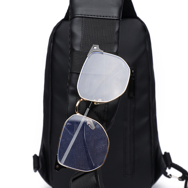 2024 nuevo bolso de pecho de hombre con bloqueo de contraseña antirrobo, mochila deportiva de ocio, bolso de mensajero de hombro, bolso de motocicleta al por mayor