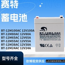 赛特蓄电池BT-12M4.0AC 12V4AH免维护阀控式固定型电池