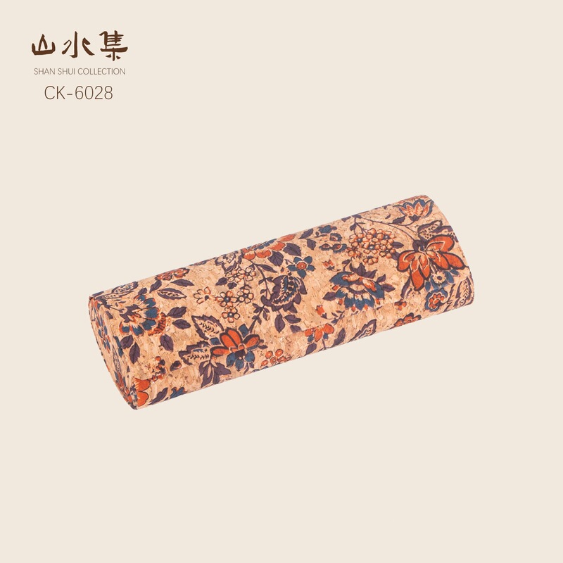 Natural Cork Vintage Ethnic Style Glasses Case Ethnic Print Portable Pressure-Resistant Sunglasses Storage Box Natural Cork Vintage Ethnic Style Glasses Case Ethnic Print Portable Pressure-Resistant Sunglasses Storage Box
