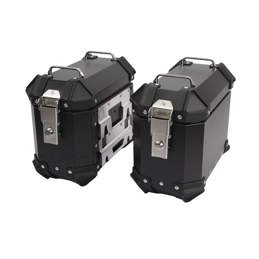 The New 18L Small-Capacity Motorcycle Aluminum Alloy Side Box Is Suitable for the Side Box and Trunk of the Niu Nine Electric Scooter
